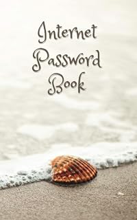 Internet Password Book: Password book Journal And Logbook To Protect Usernames and Passwords, Sea view