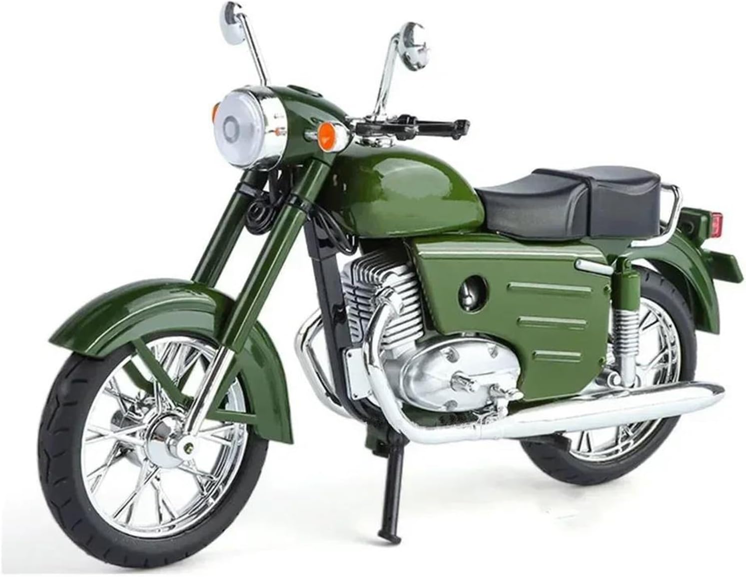 Collection 1/10 for H-ONDA XF250 Motorcycle Model Diecast Alloy Motorbike Toy Collection Home Decor(Green)