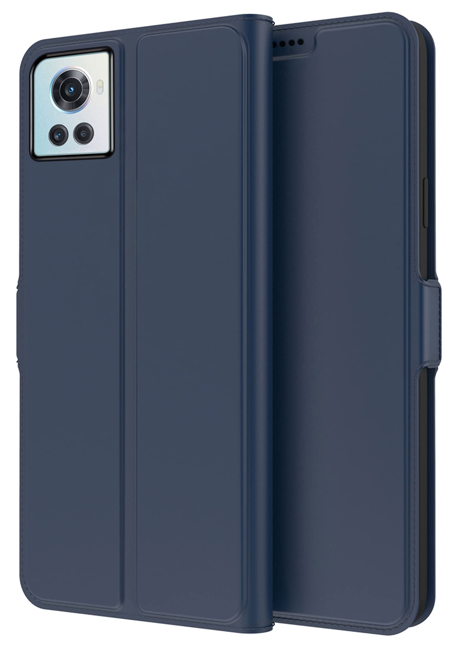 Kapa Noble Slim Magnetic Leather Flip Case Cover for OnePlus 10R, Magnetic and Card Holder Stand Leather Flip Wallet Case (Blue) (B0B4WGN7G9) Amazon Price History, Amazon Price Tracker