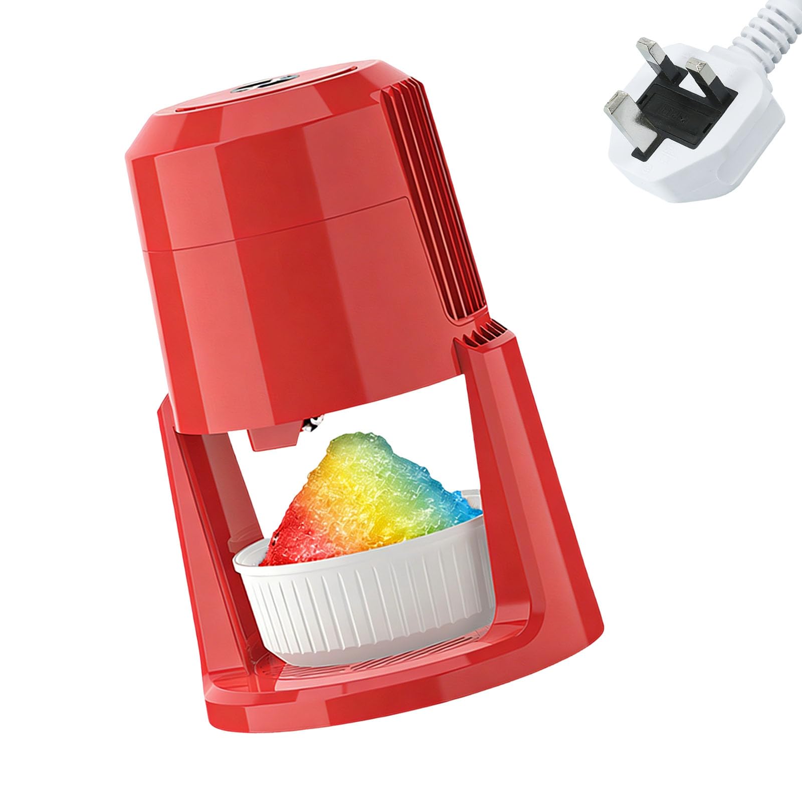 SHINLHUA User Friendly ABS Ice Crusher for Creating Excellent Snow Cones Slush Drinks and Freezing Desserts ABS Ice Shaver
