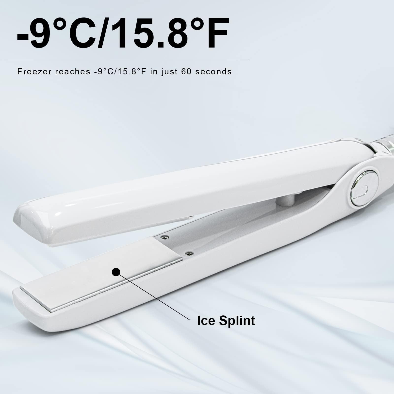 Amazon.com : Elitzia Frozen Hair Iron 15.8°F Freezing Tool for Dry