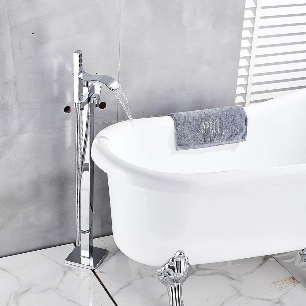 Mitigeur de baignoire au sol pour remplacer un robinet mural
