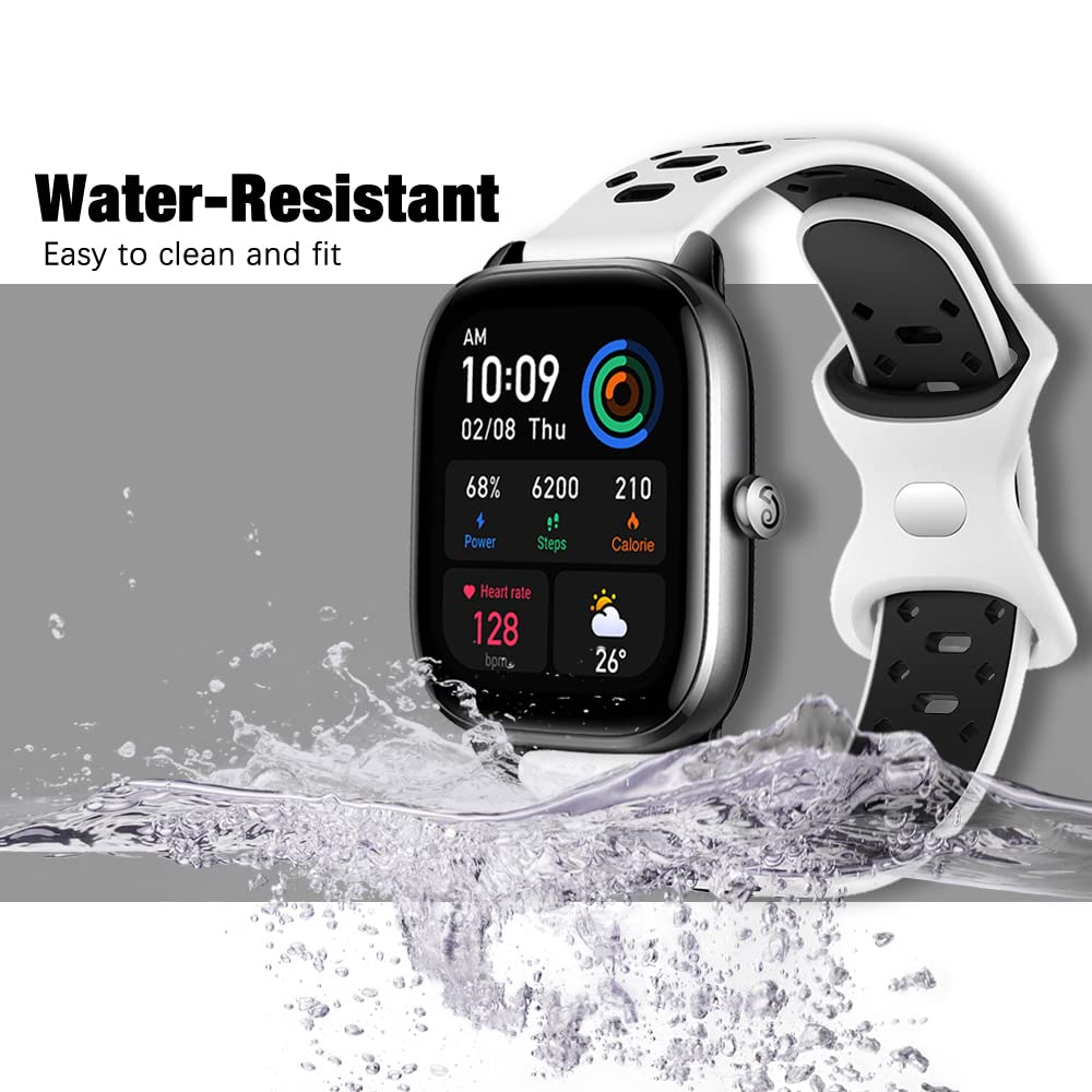 Cinturino Magnetico 20 Mm In Pelle E Silicone Per T-Rex 3 Pro, GTR Mini, GTS 4, Bip 3, E Orologi 20 Mm: Regolazione Infinita, Elegante E Comodo, Starlight