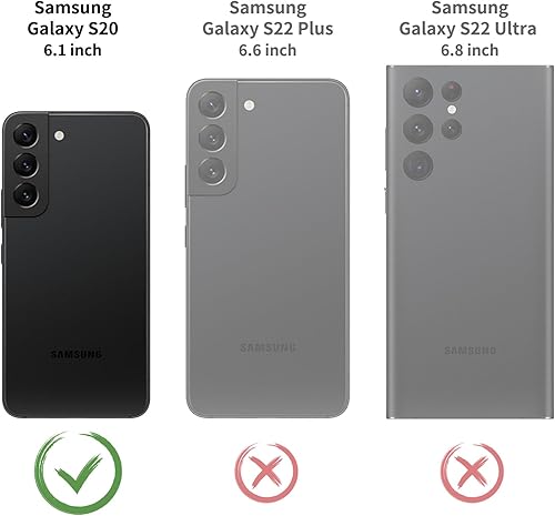 Miniatura 2 de Funda tipo cartera desmontable 2 en 1 para Samsung Galaxy S22 5G con tarjetero de crédito con bloqueo RFID, funda protectora de piel sintética para