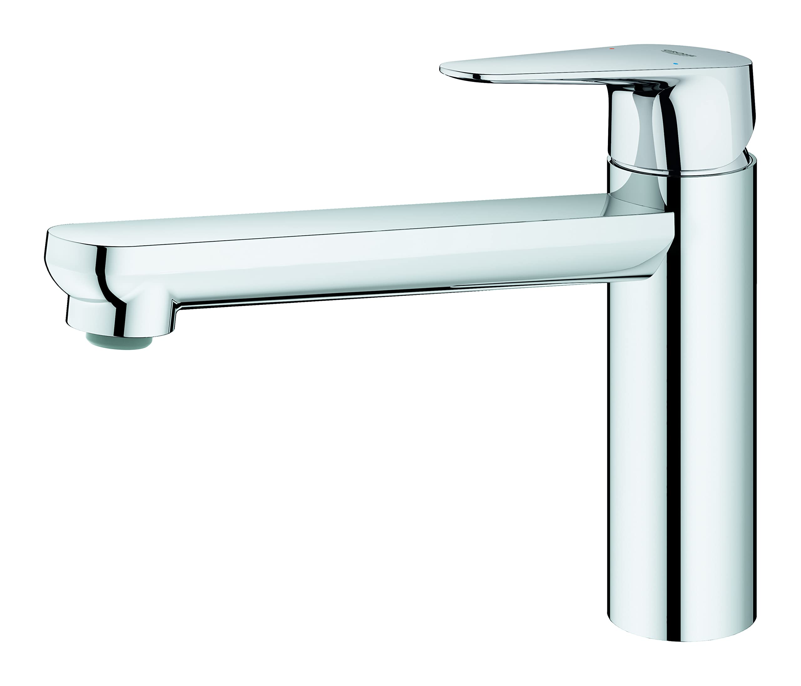 GROHE Start Curve - Grifo monomando de fregadero, 31717000, Caño a media altura, Cromado