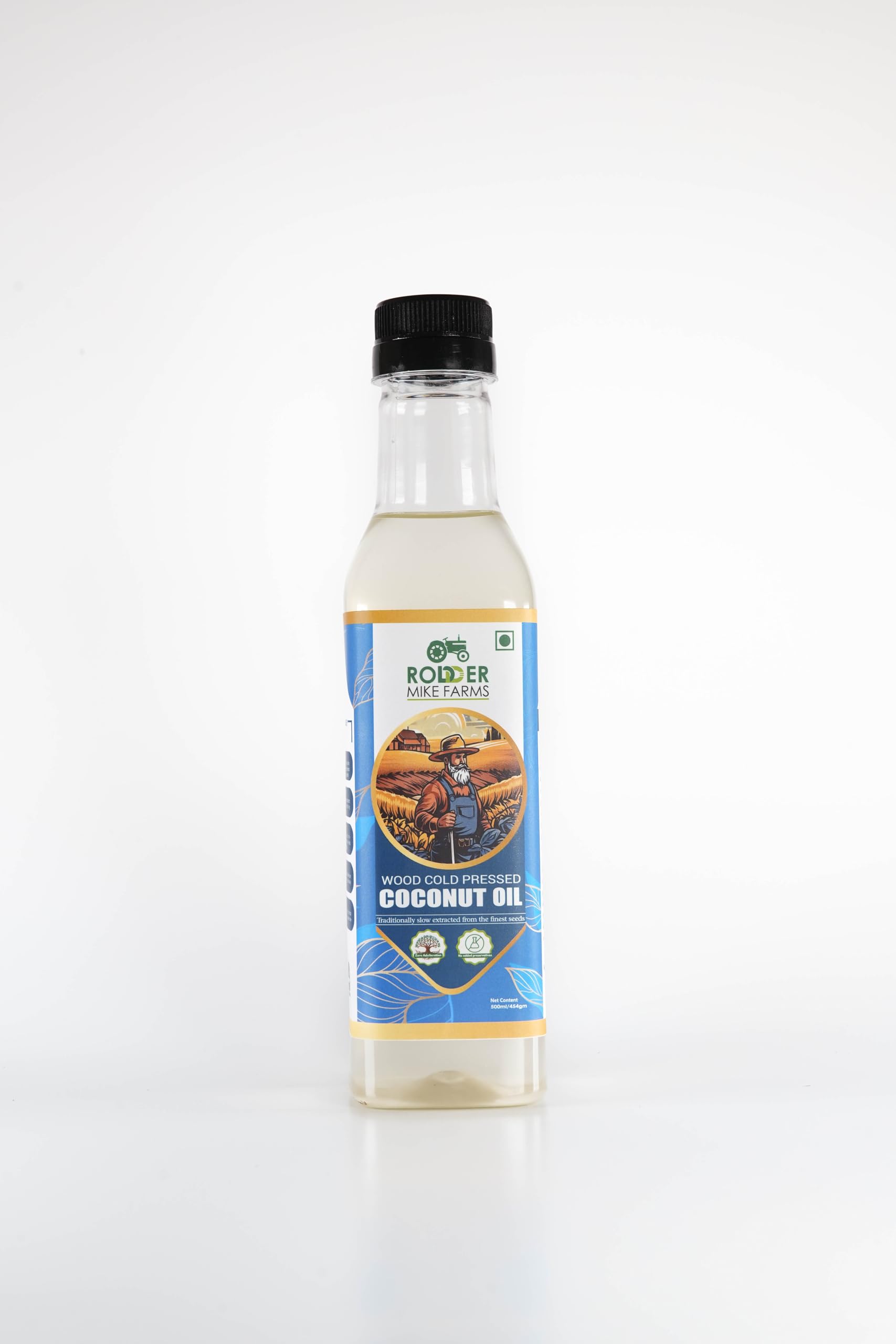 Rodder Mike Farms/Wood Cold Pressed Coconut Oil/Pure Sundried Coconuts used for slow extraction in wooden churner (500 ml) (B0DCBR7QCG) Amazon Price History, Amazon Price Tracker