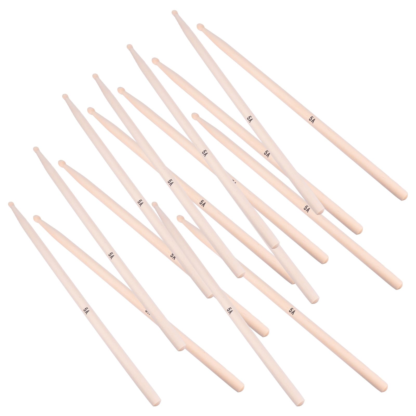 ifundom 20pezzi Bacchette Per Batteria Legno Di Acero Professionali Strumenti Musicali Resistenti e Facili Da Impugnare