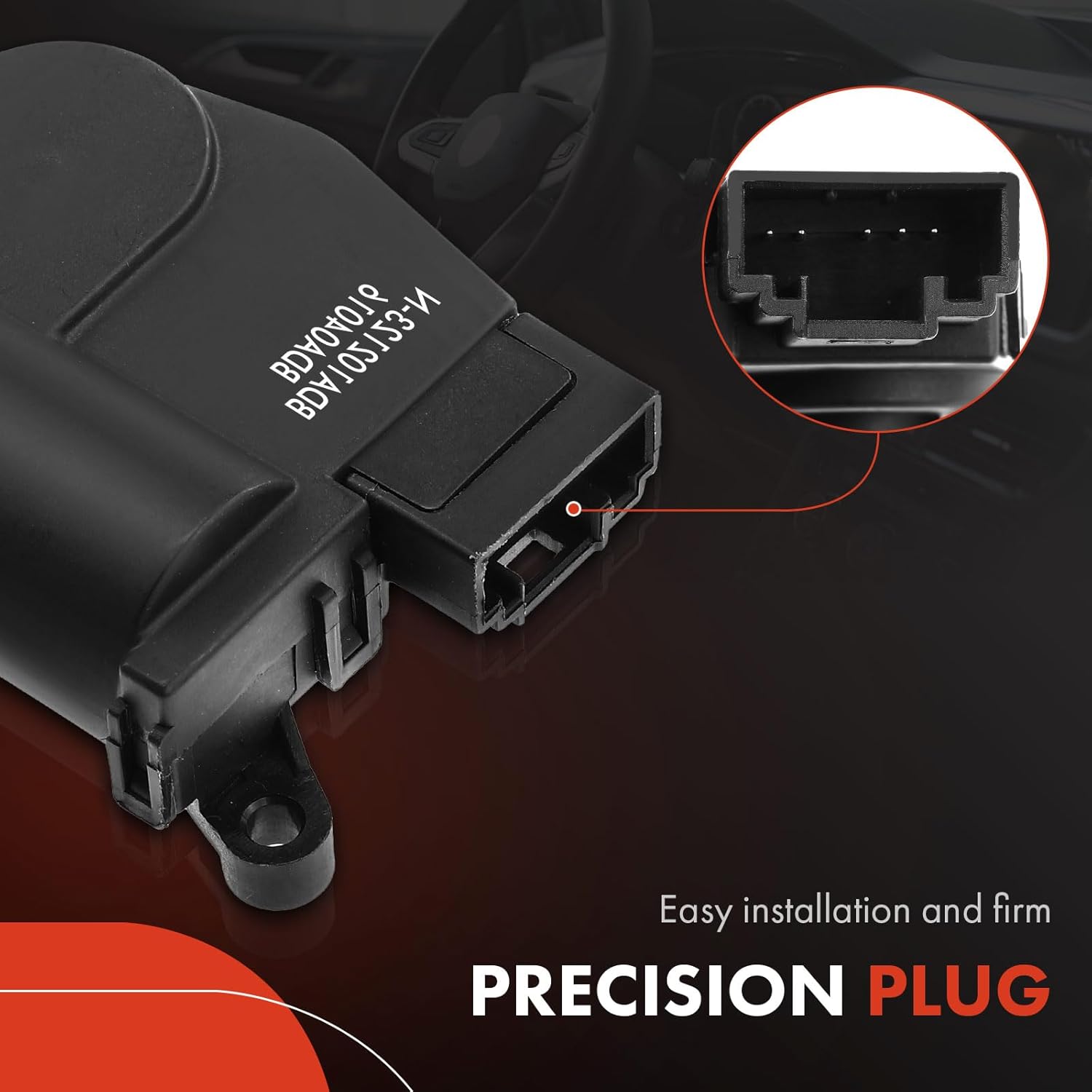 A-Premium HVAC Heater Blend Door Actuator, Compatible with Fiat 500X 2016-2018 & Jeep Renegade 2015-2019, Main, Replace# 68266034AA