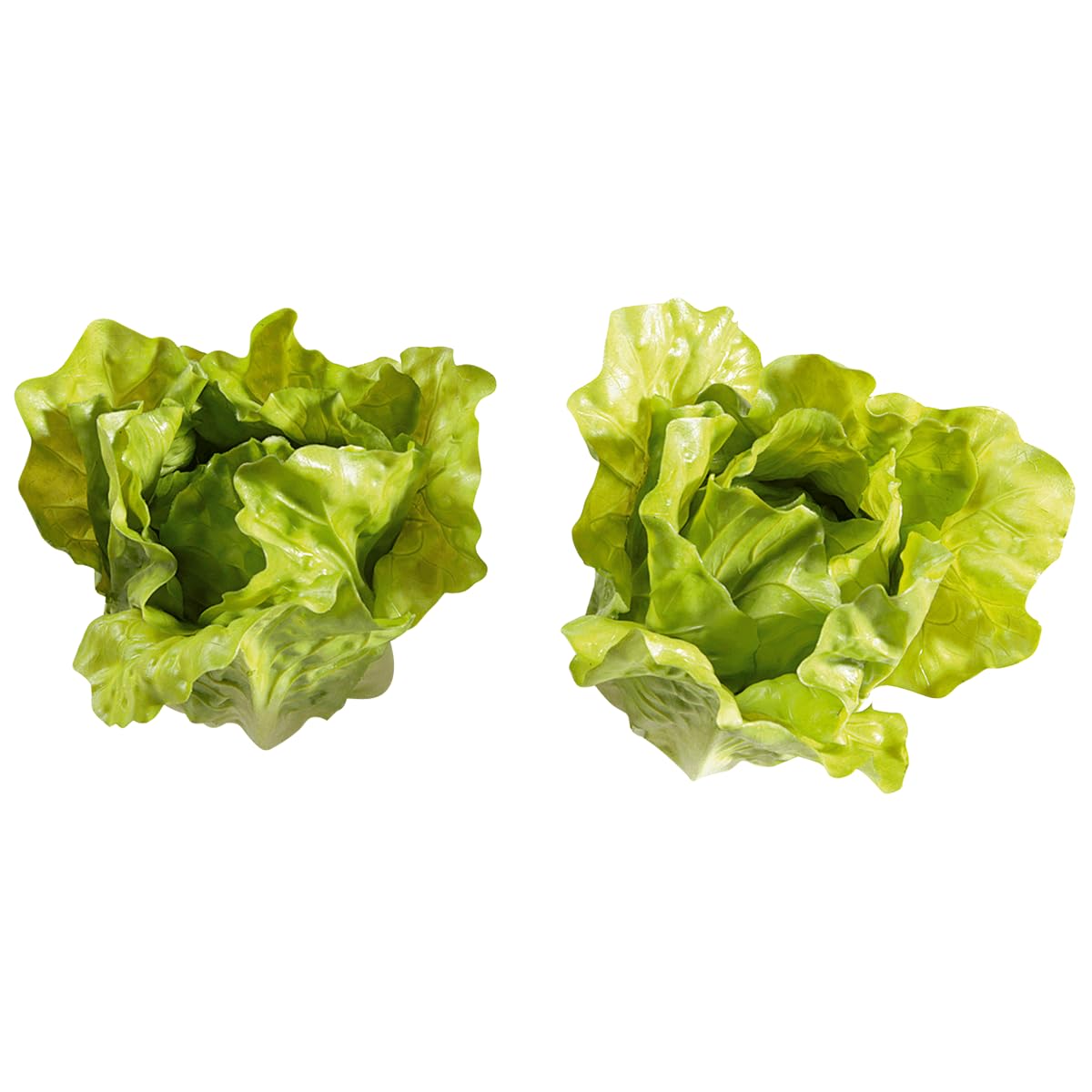 Deko Dummy Römersalat grün Lebensmittel-Attrappen Dekoration 16 cm