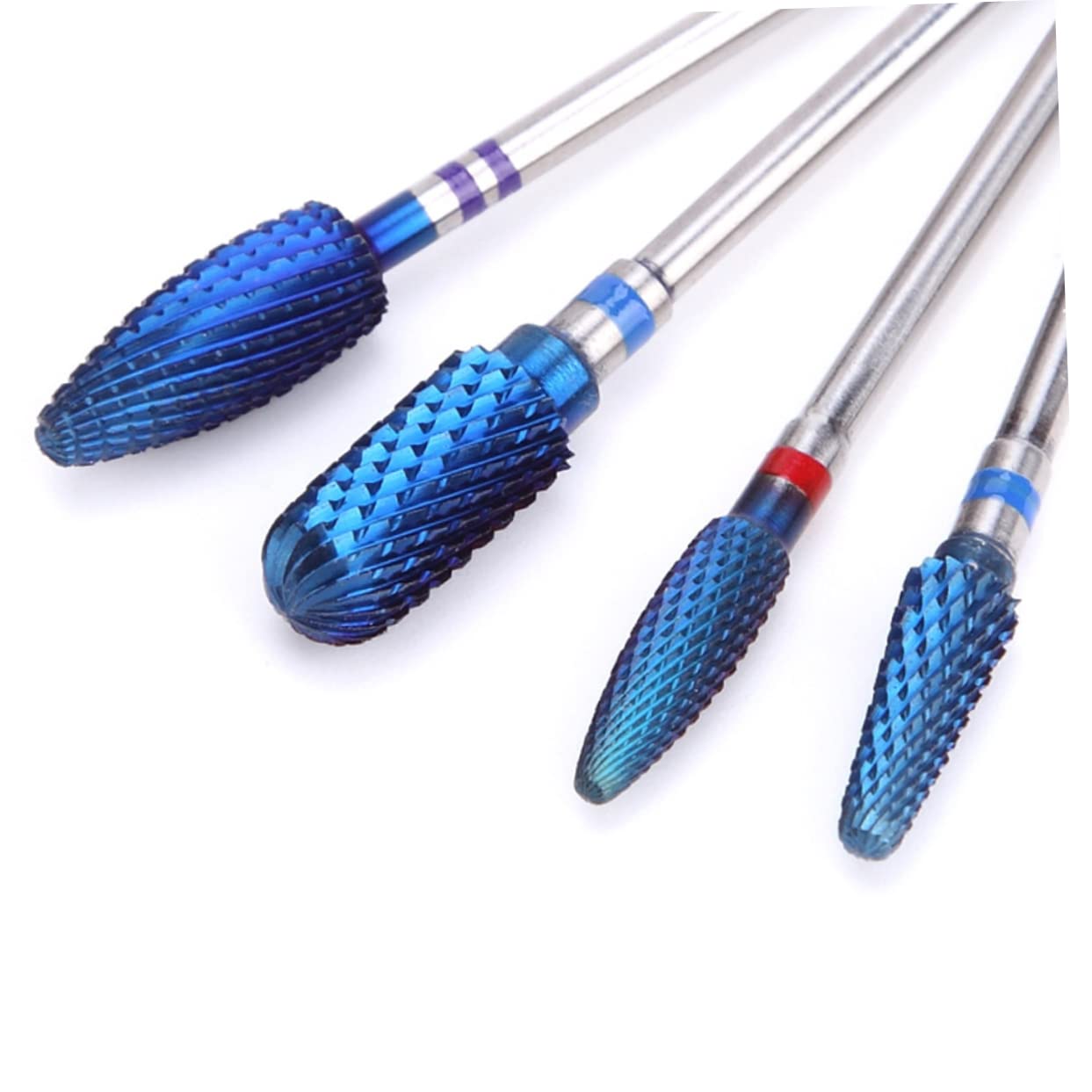 Healvian 3 Pz punte diamantate per unghie strumenti per pedicure strumenti per unghie forniture per unghie strumenti per punte da trapano per lima per unghie diamante gel