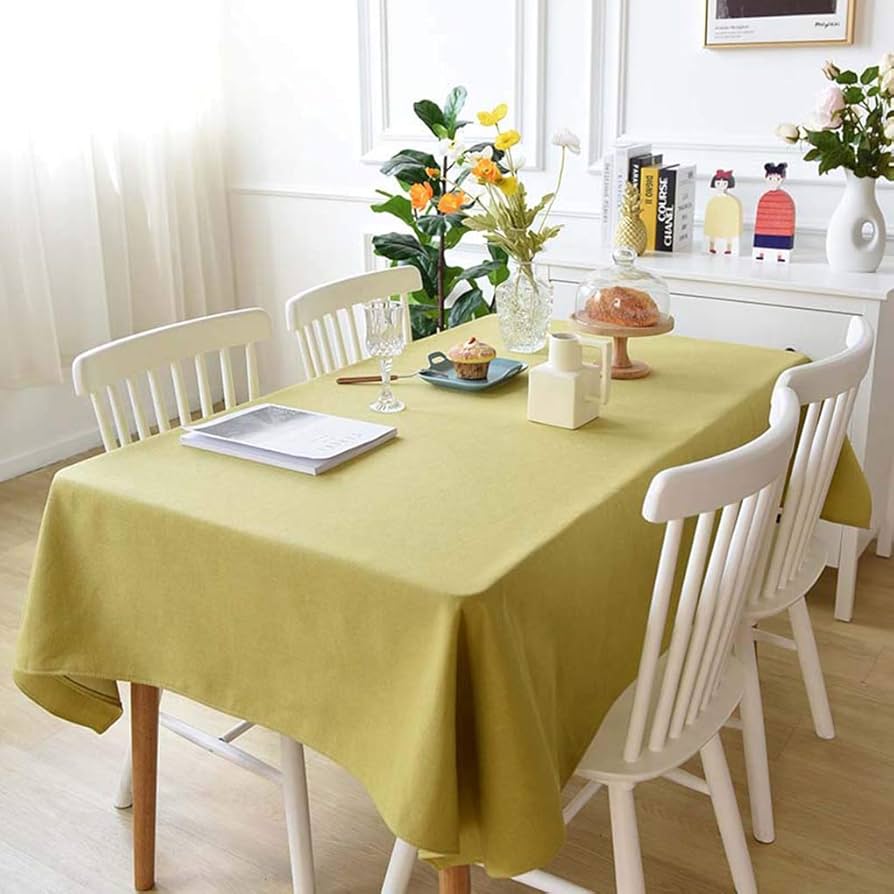 Amazon｜テーブルクロス マルチクロス 青 無地 北欧風 長方形