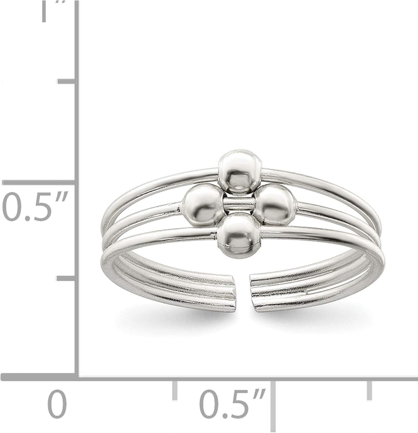 Sterling Silver Toe Ring - Jewelry By Sweet Pea