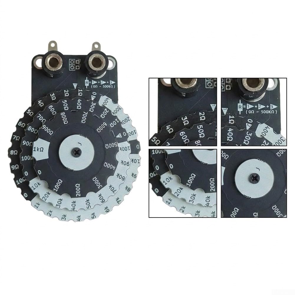 Einstellbarer Widerstand 1Ω Schritt FR4 Leiterplatte Einstellbarer(with accessories)