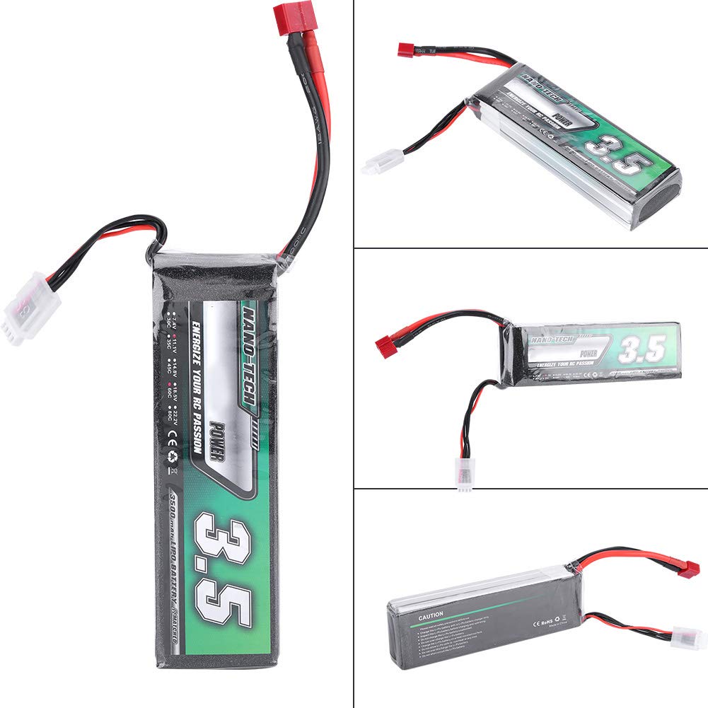 Modelo de batería Lipo 3500MAH 11,1V 60C para vehículos RC (Enchufe en T)