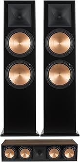 - RF-7 III Walnut Wood Furniture Made Floorstanding Speaker Pair with a Klipsch RC-64 III Walnut Wood Furniture Made Center Channel Speaker (2017)