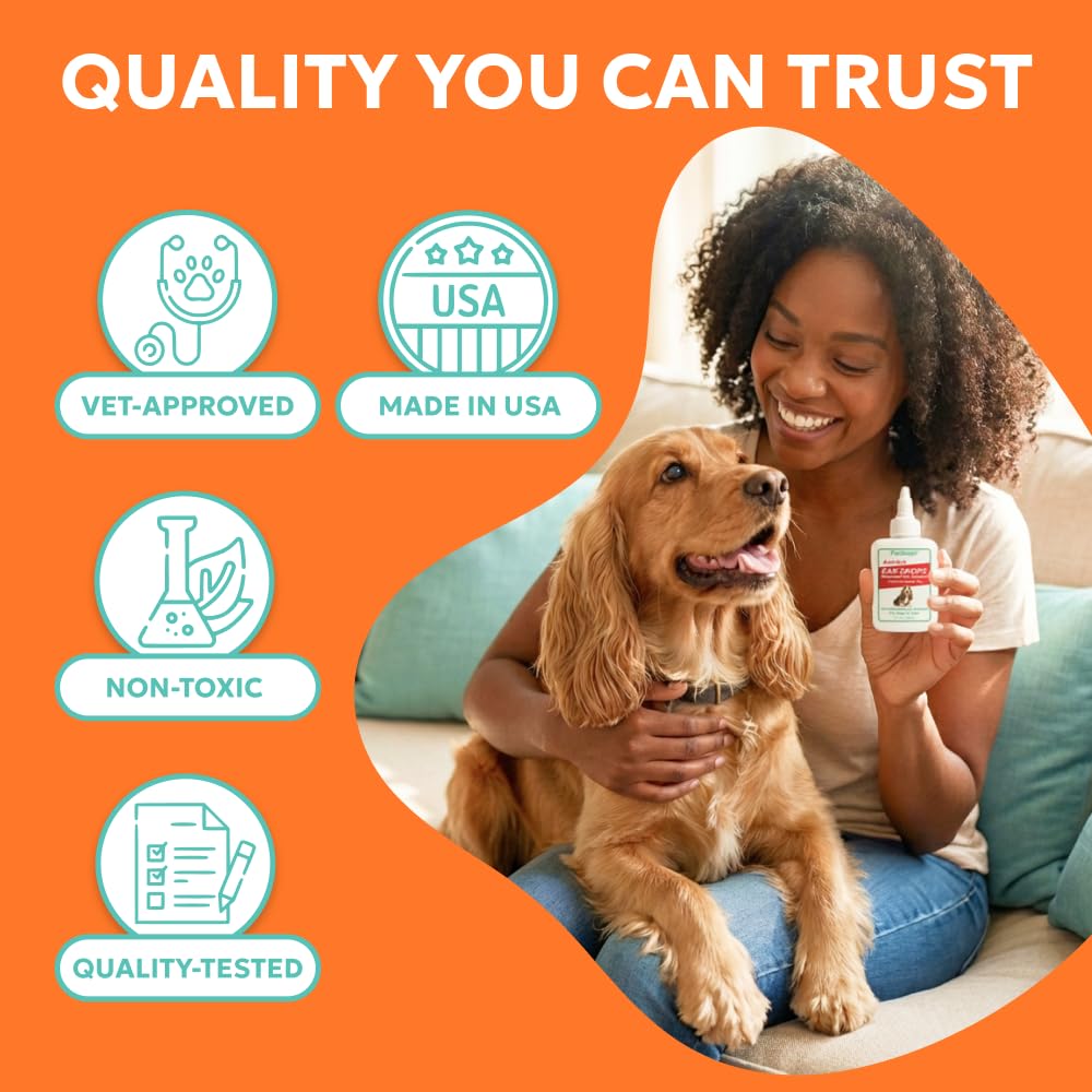 Forticept Dog and Cat Ear Infection Treatment, Dog Ear Drops with 1% Hydrocortisone 2 oz - image 6