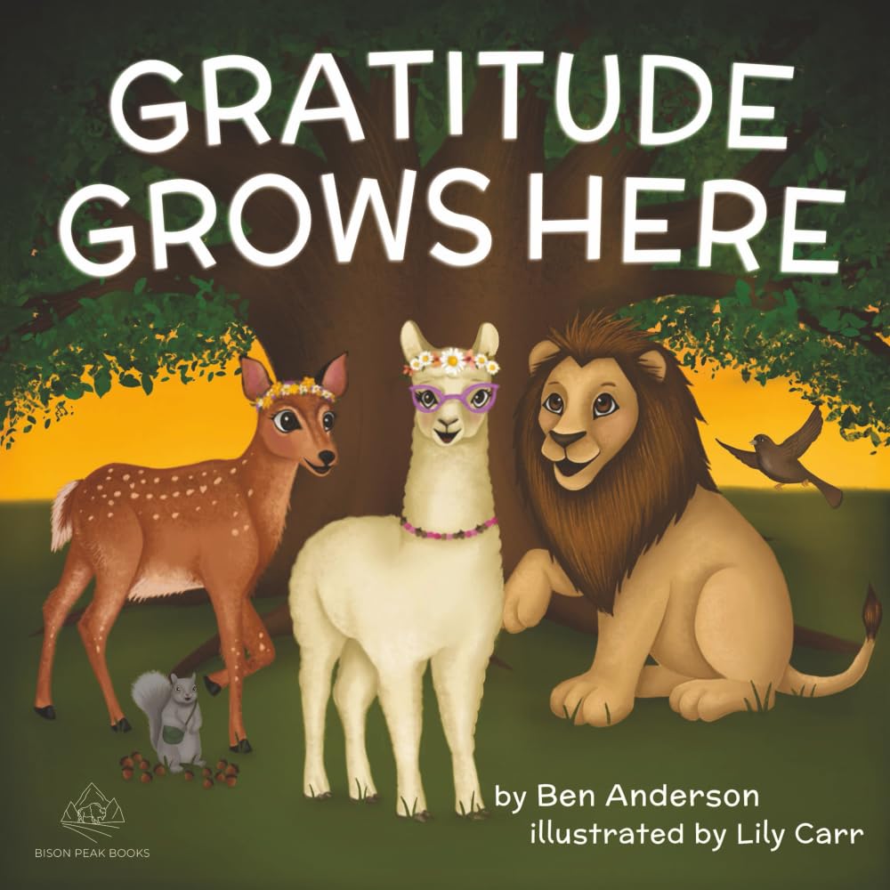 Gratitude Grows Here      Paperback – Large Print, November 21, 2025