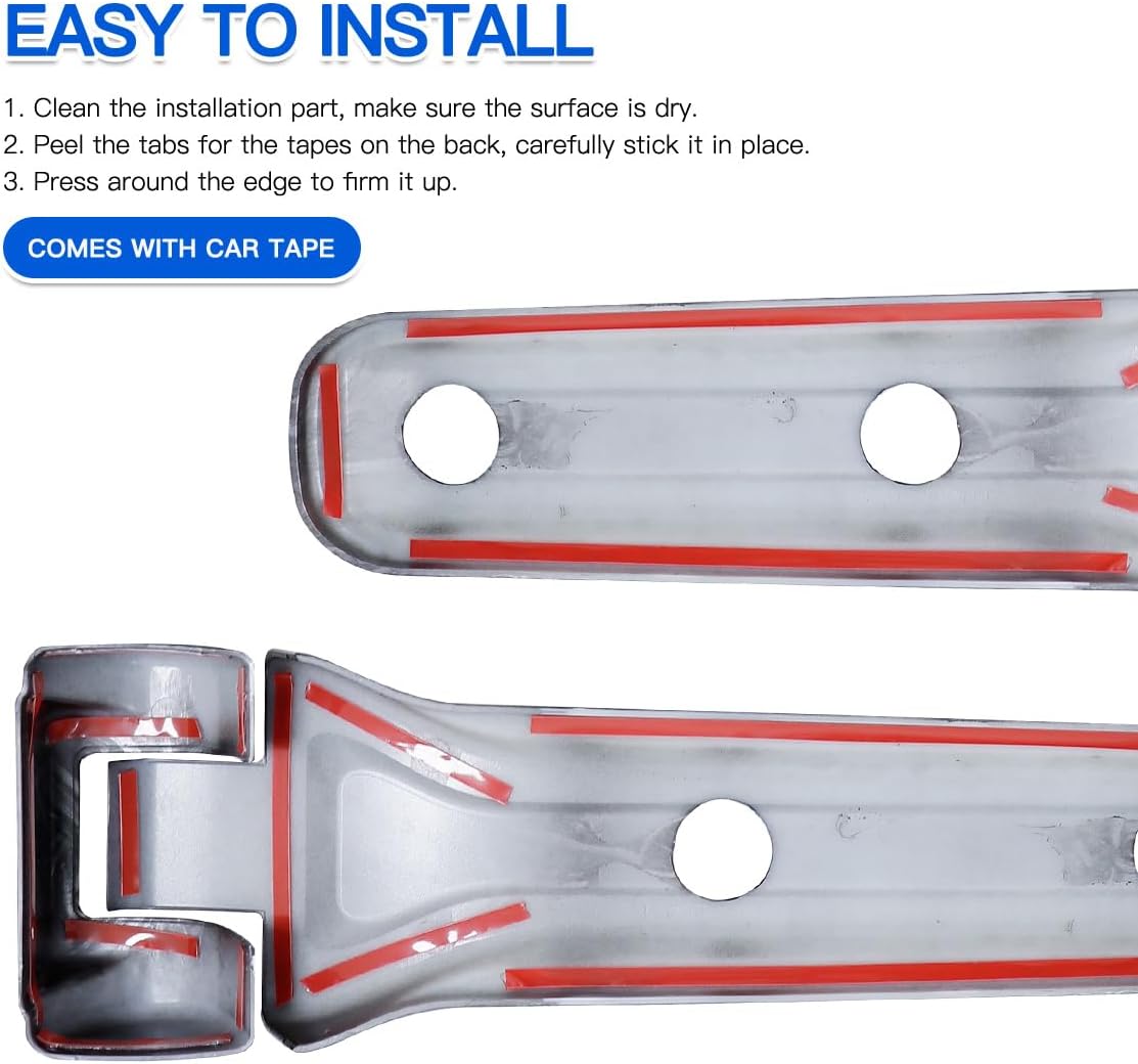 Barong for Jeep Wrangler JL JLU 2018-2025 Accessories Exterior Decoration Door Hinge Handle Engine Hood Hinge Hood Latch Wheel Eyebrow Side Air Outlet Rear Window Hinge Cover 26PCS Full Set (Forging)