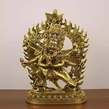 Amazon｜仏像 馬頭観音（馬頭明王）24cm【チベット仏教】観世音菩薩