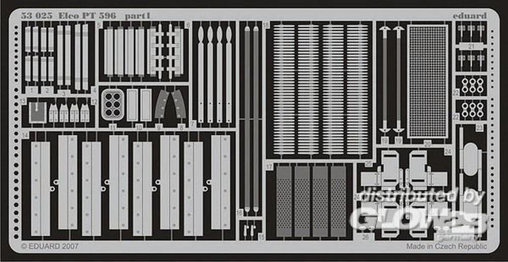 Eduard EDP53025 Photoetch Set, Various