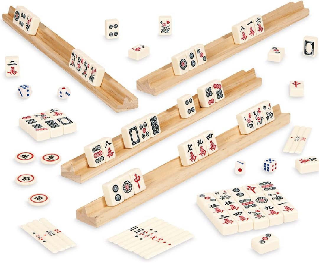 Dal Mah Jong oriental board game, suitable for boys from 14+ and for the whole family, from 2 or more players.