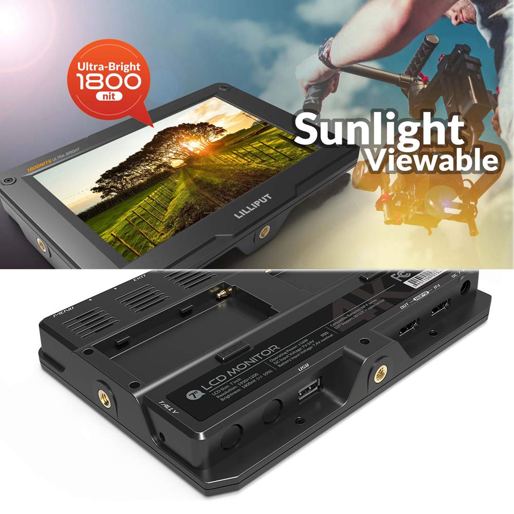 その他 LILLIPUT 7\"Ultra-Bright 4K  H7 Lilliput H7 7