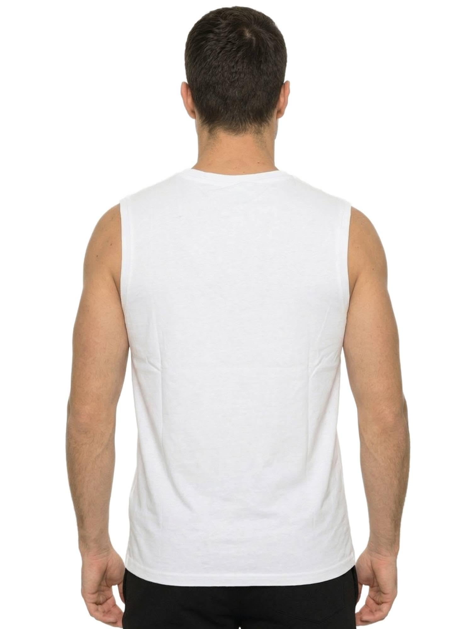 Camiseta sin Mangas Dorada para Hombre