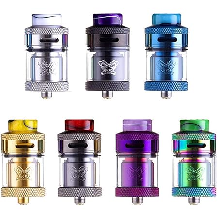 Amazon 電子タバコ ヘルべイプ デットラビット アトマイザー デトラビ タンク Rta シングル デュアル 両対応 トップエアフロー Hellvape アトマイザー