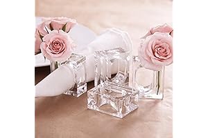 Acrylic Bloom Napkin Holders – Clear