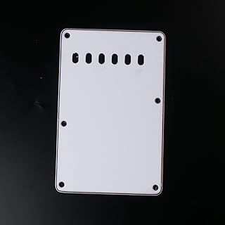 Tremolo Cavity Cover Back Plate for Yamaha Electric Guitar,3ply White