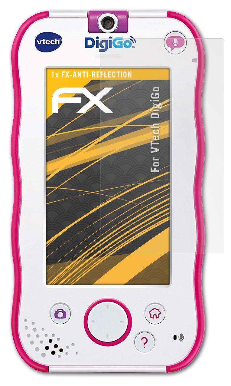Screen Protector compatible with VTech DigiGo Screen Protection Film, anti-reflective and shock-absorbing FX Protector Film