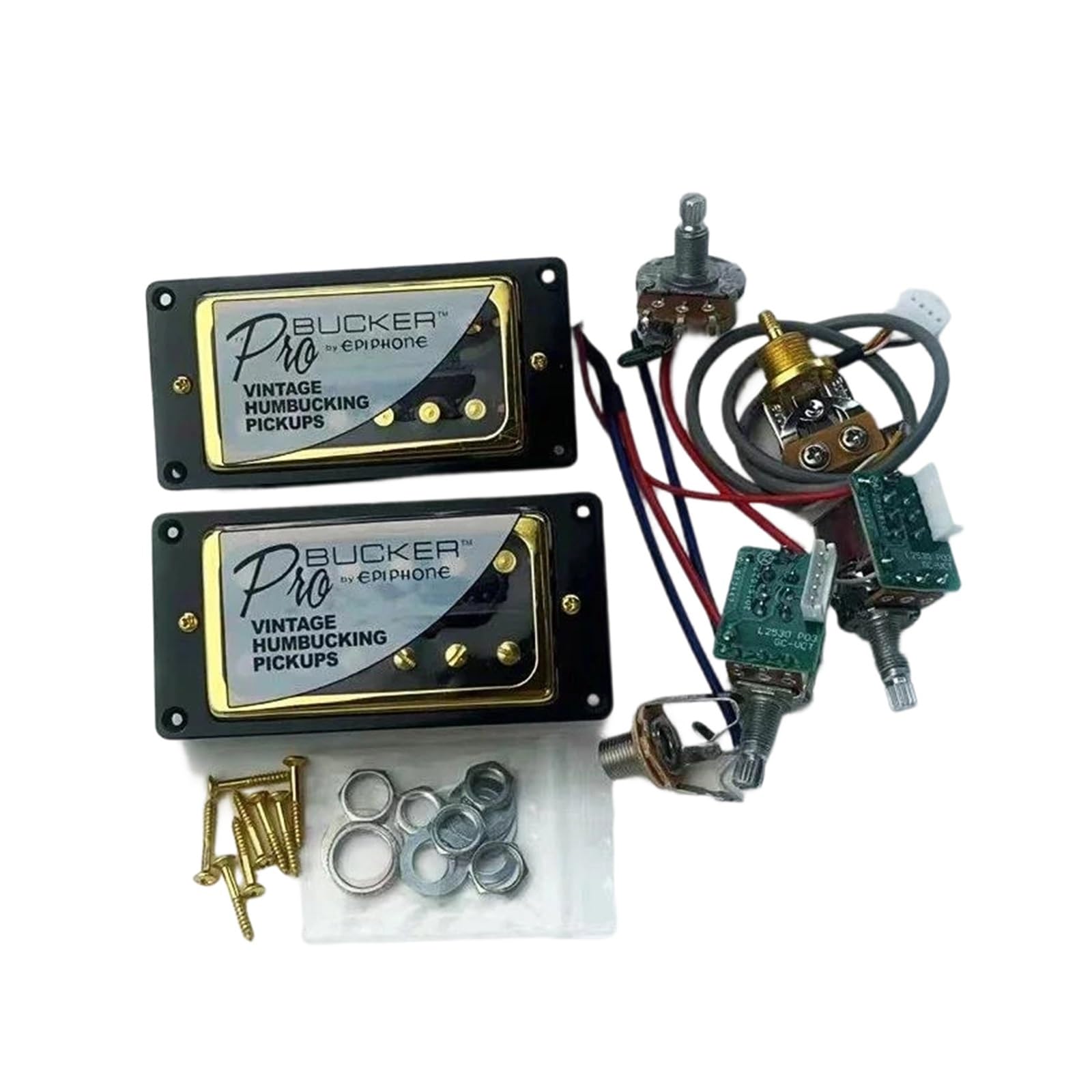 Pastillas Humbucker De Guitarra Eléctrica Con Arnés De Vaivén Estándar Alnico 5 Con Múltiples Opciones(11)