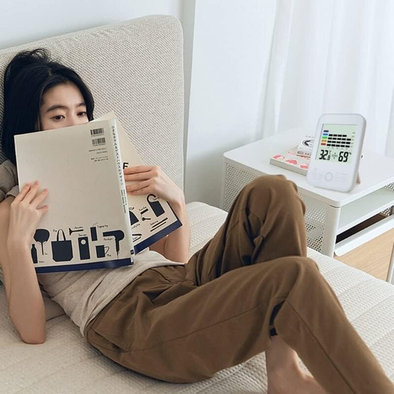 Mini LCD Digital Thermometer Hygrometer Indoor Room Electronic Temperature Humidity Meter Gauge Weather Station Home (Size : One Size)