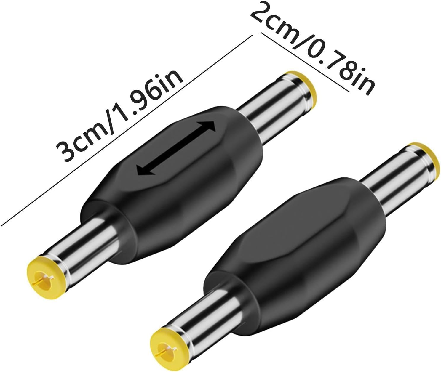 Amazon.co.jp: DC ジャック プラグ コネクタ アダプター, DC 電源