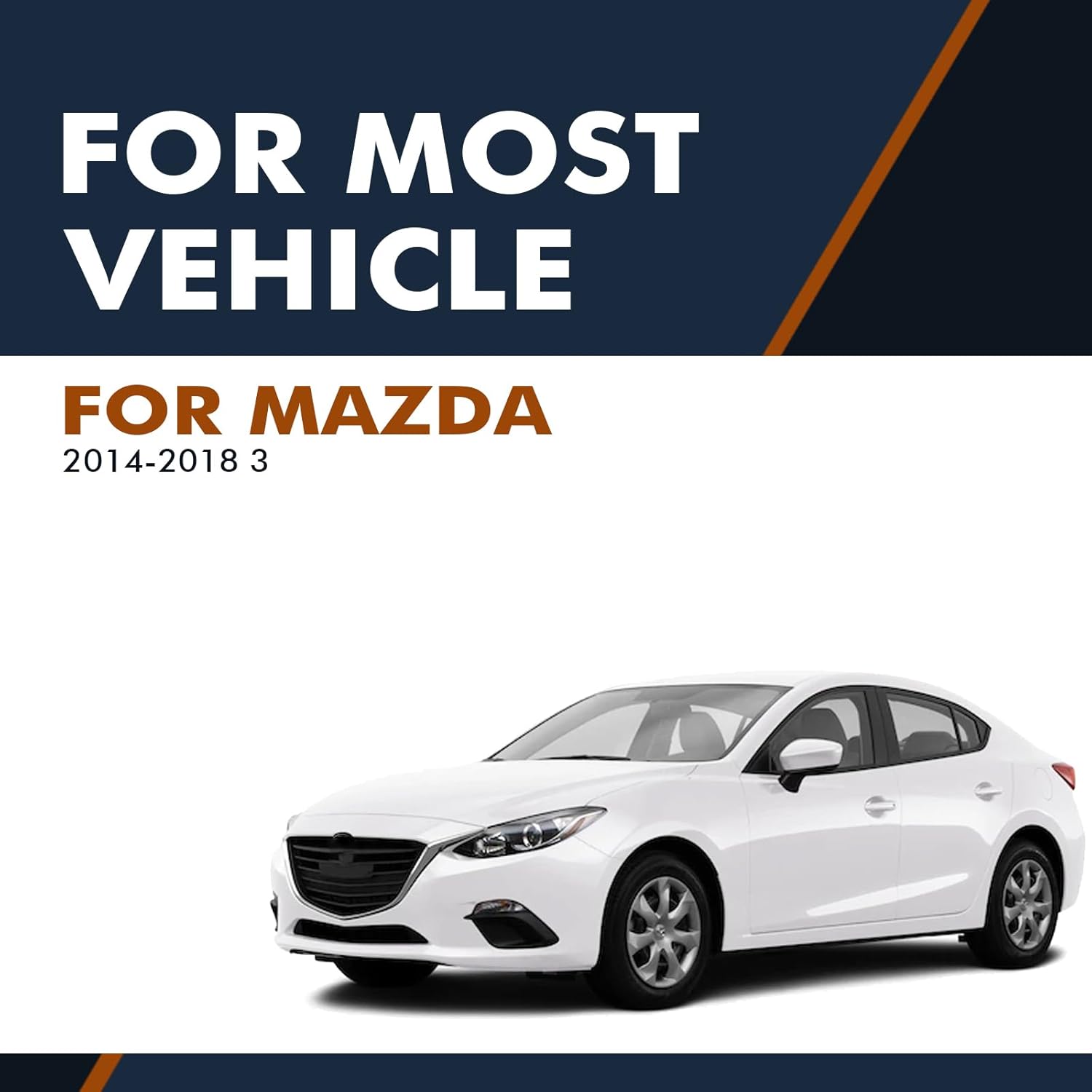 PM Auto Set Front Quick Complete Strut-Coil Spring-Rear Shock For 2014-2018 Mazda 3 FWD