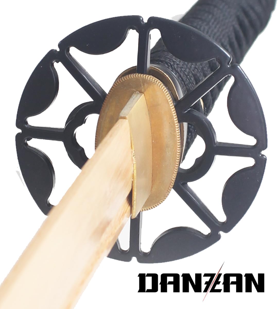 Danzan Katana en Bois Ankoku Sabre en Bois Epee Entrainement Katana Japonais - Lame Bois