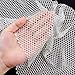 SUPERFINDINGS Rhinestones Mesh Fabric Crystal 59.1x11.8inch Bling Shiny Stretch Sparkling White Net Fabric for Stylish Cover Top Bikini Chain Clothing Making Supplies for Netting Clothes Dress