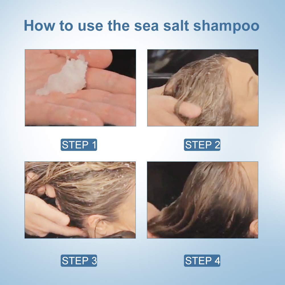 Psoriasis Shampoo, AntiDandruff Shampoo, Sea Salt Shampoo, Itchy Scalp Treatment Shampoo for