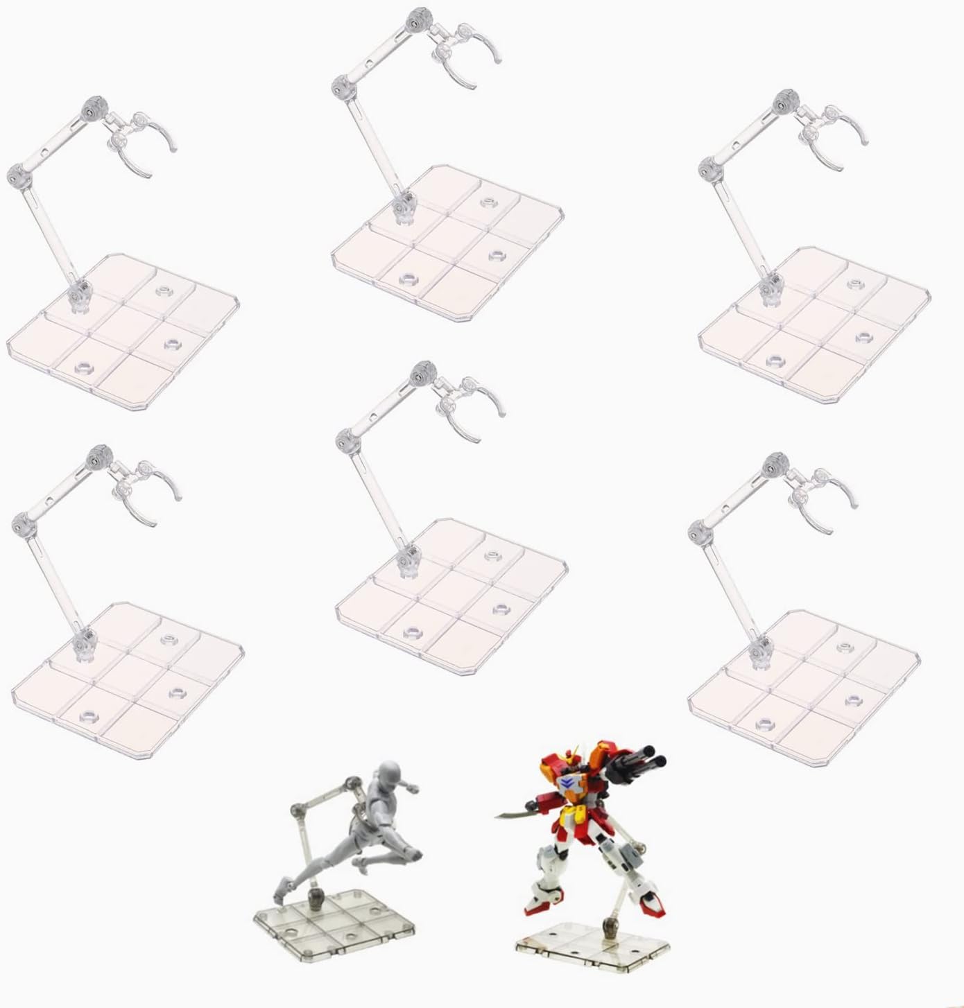 BANDAI SPIRITS Action Base 7 Présentoir en plastique Transparent