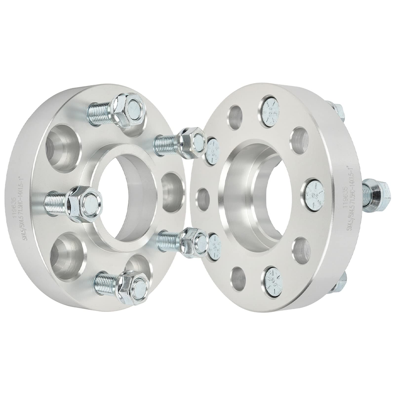 SCITOO 2Pcs 5x4.5 Wheel Spacers 1 inch for Dodge