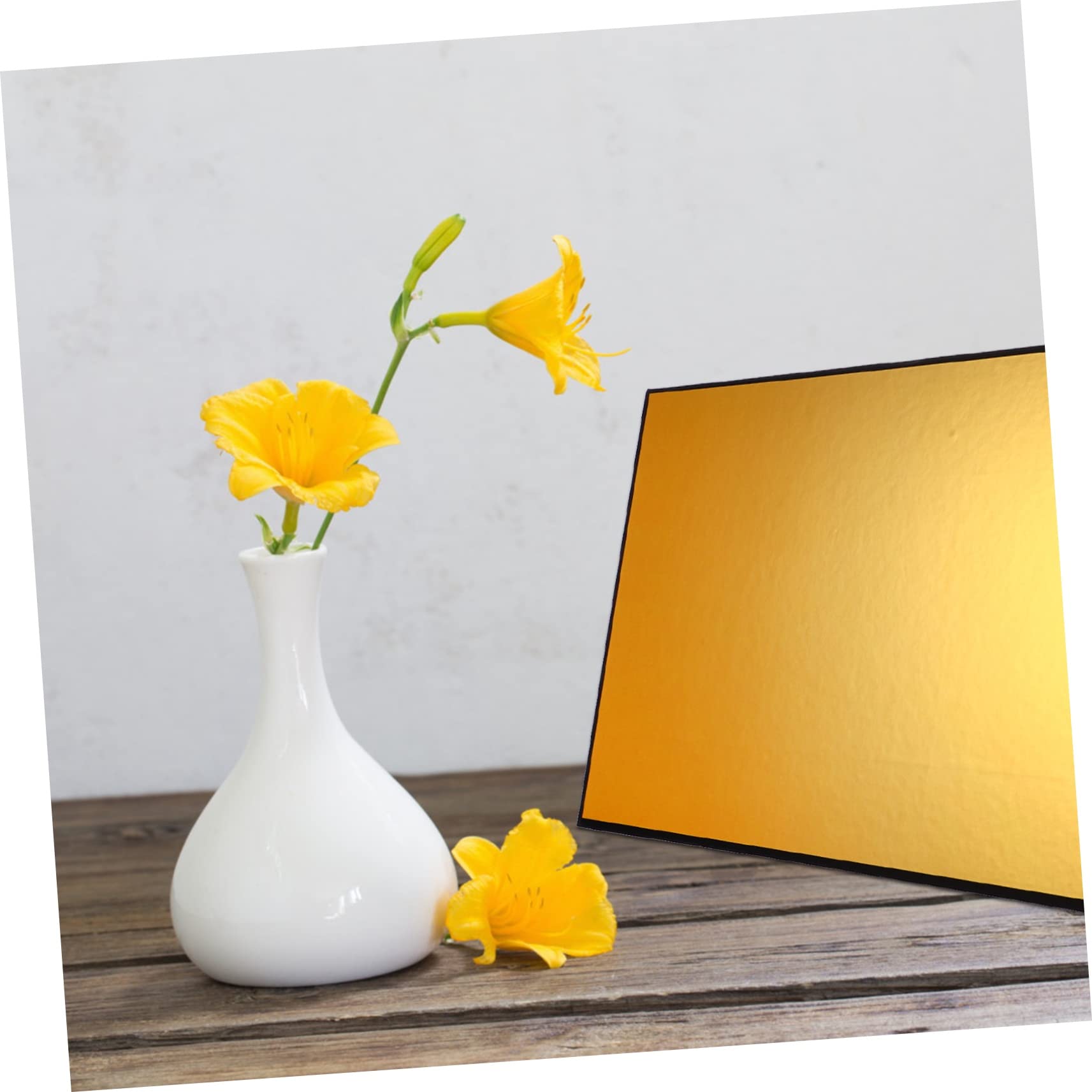 SEWACC Photography Reflective Board Foldable Cardboard Still Life Photo Supply Jewelry Cosmetics