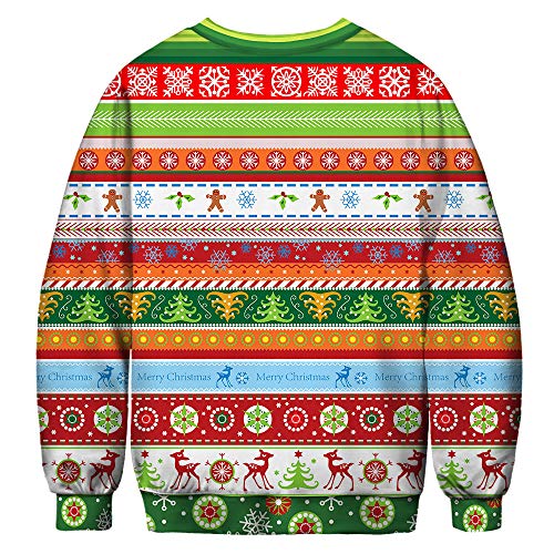 Urvip Unisex Halloween Christmas Themes 3D-Print Athletic Sweaters Fashion Hoodies Sweatshirts Chihuahua Bft-042 L #TOP1