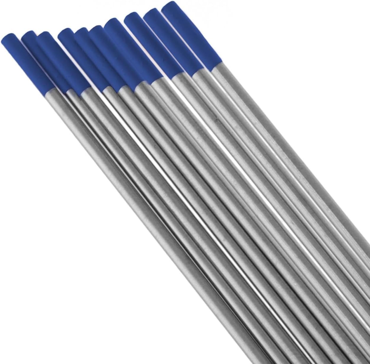 Arc-Zone Amplify Tungsten Electrode for TIG Welding, 2% Lanthanated 3/32" x 7" (Dark Blue, EWLa-2) 10 Pack