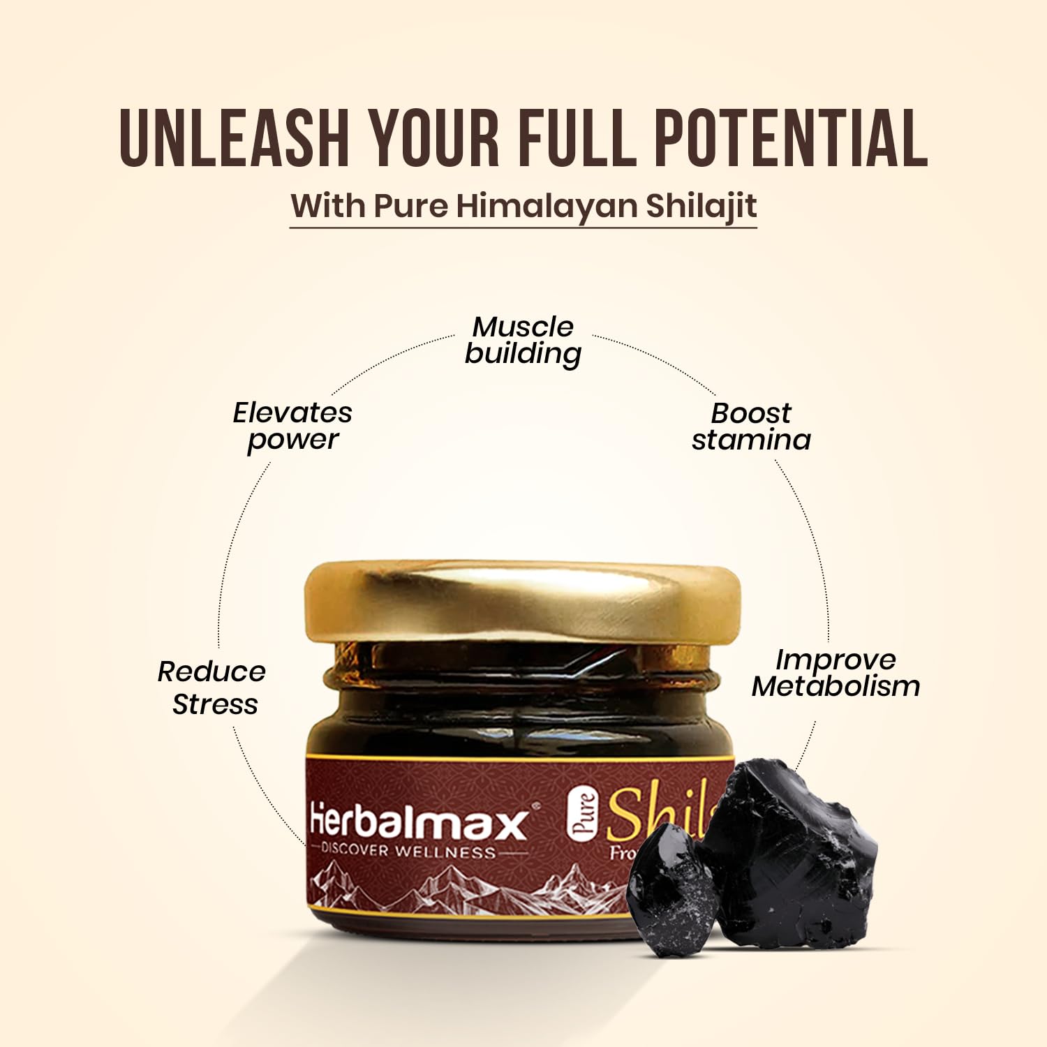 Herbalmax Pure Himalayan Shilajit/Shilajeet Resin 20g – Natural Ayurvedic Resin for Energy, Stamina, Strength, Endurance, Performance & Immunity — Amazon image 8