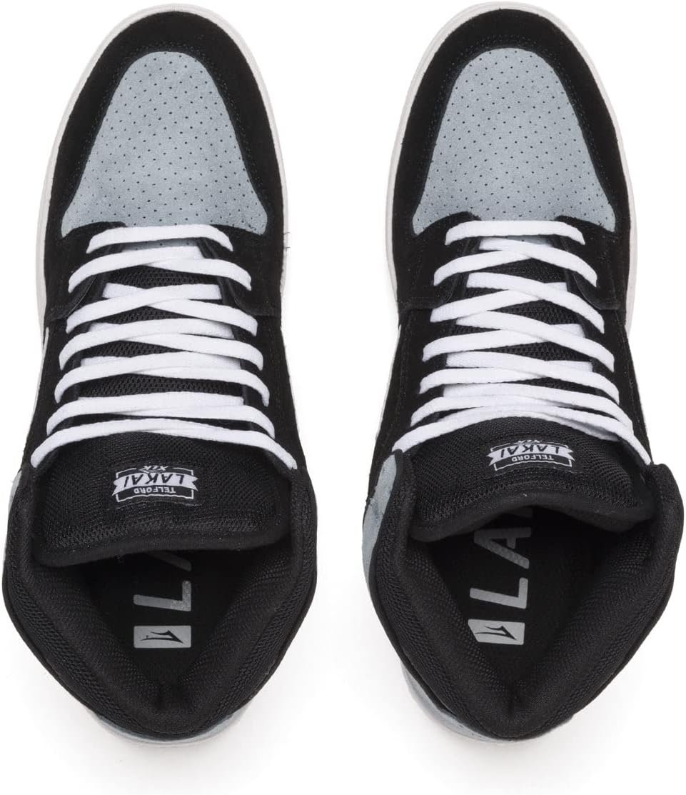 Lakai Telford, Skate Shoes, Fog Suede, 10