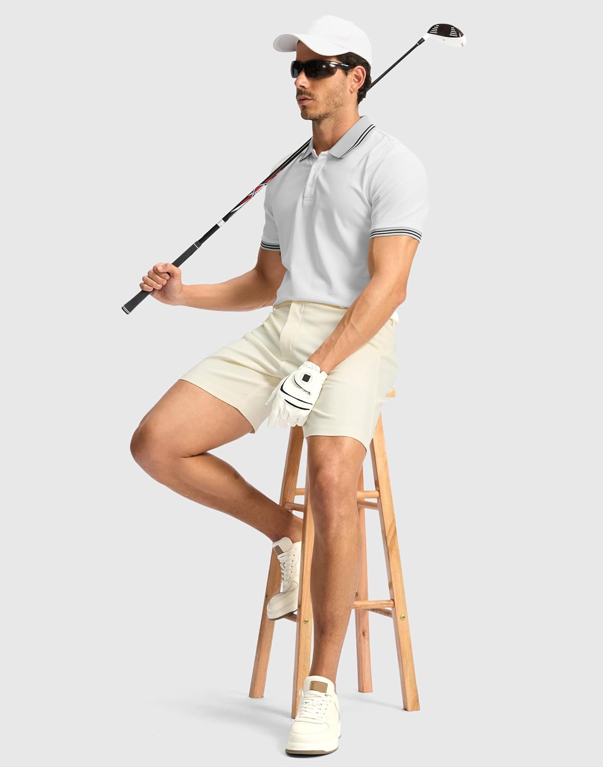 G Gradual Men's Golf Dress Shorts 5"/ 7"/ 9" Stretch Casual Work Flat Front Shorts for Men with 3 Pockets Quick Dry - Image 6