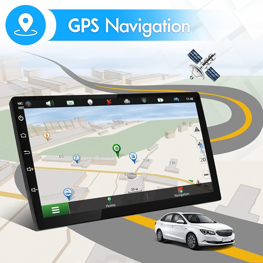 car radio for toyota tacoma 2005 2015 built in carplay android anto9 inch android 12 car stereo head unit 2g ram 32grom with dsp wifi gps navigation