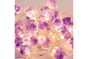 BOHON Decorative Lights Plus Amethyst LED String Lights