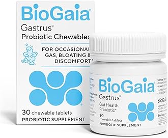 BioGaia Gastrus Gut Health Probiotic | Eases Abdominal Discomfort, Gas & Bloating | Promotes Regularity & a Healthy Gut | Contributes to a Balanced Microbiome | Backed by 30 Years of Research