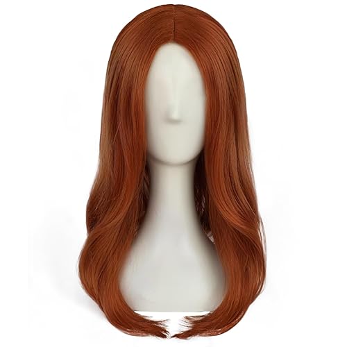 Miniatura 37 de anogol Vocaloid 32" 80 cm de largo recto de Cosplay peluca Pelucas Para Fiestas Halloween, Anaranjado